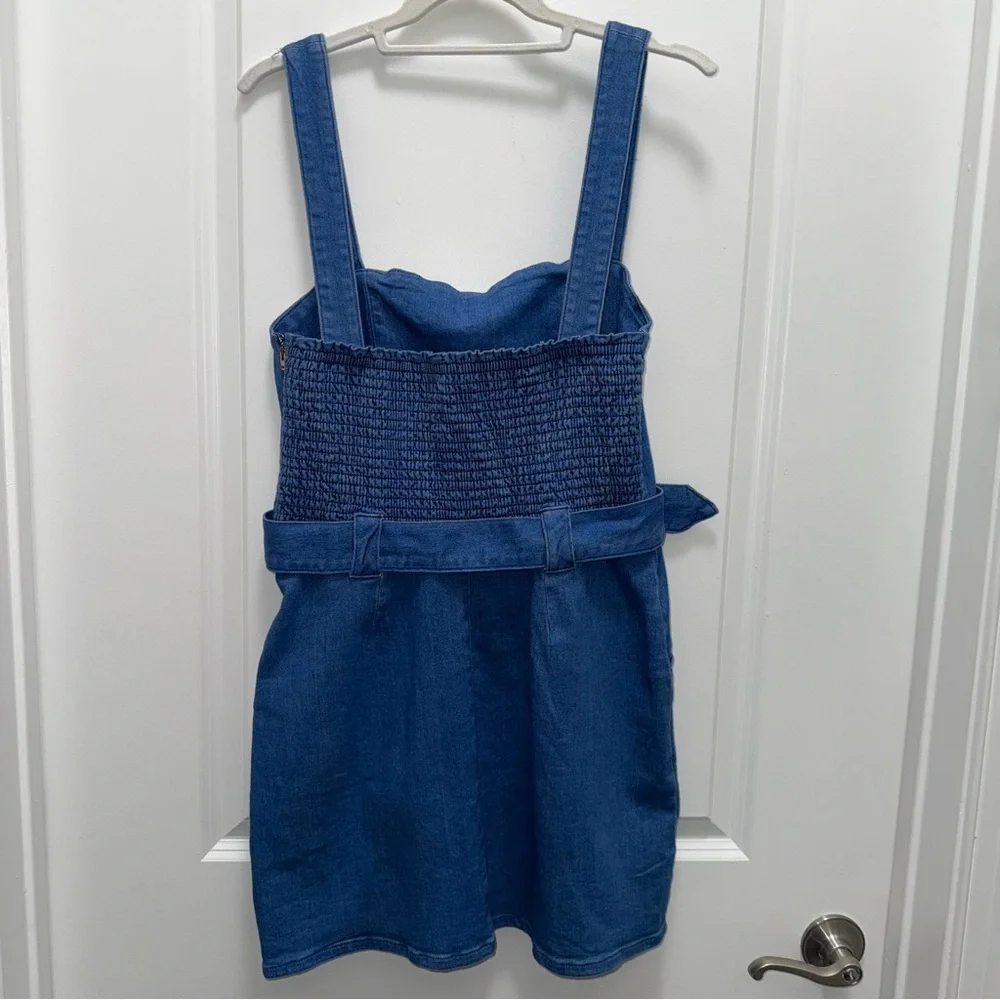 NWT Show Me Your MuMu Billings Dress Denim Mini Dress - Picture 6 of 9